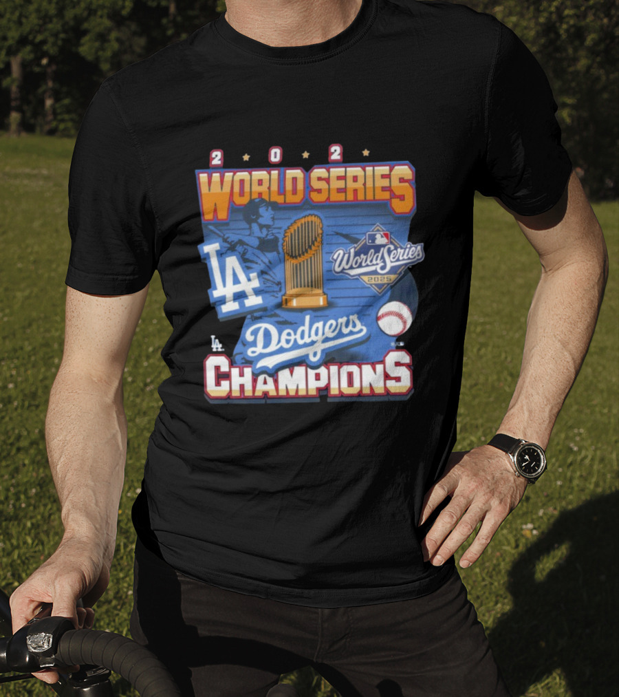 Los Angeles Dodgers 2025 World Series Champions MLB Takashi T-Shirt