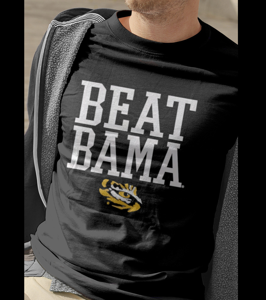 Beat Bama LSU Tigers Eyes T-Shirt