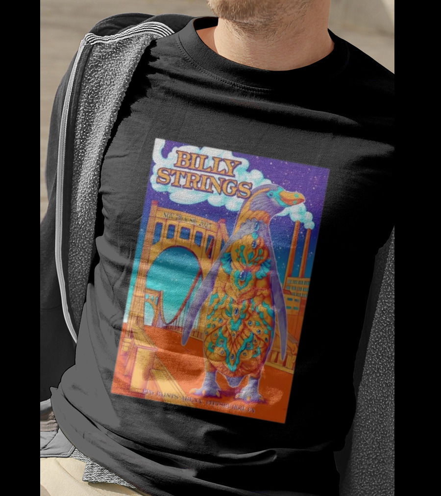 Billy Strings Nov 7 8 2025 PPG Paints Arena Pittsburgh T-Shirt
