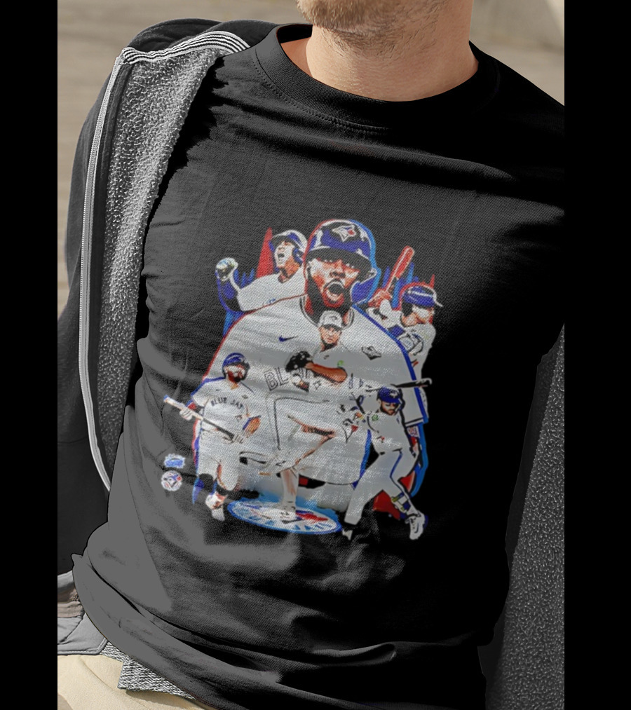 Toronto Blue Jays Baseball Players 2025 MLB Team Nike T-Shirt