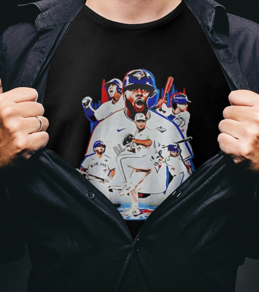 Toronto Blue Jays Baseball Players 2025 MLB Team Nike T-Shirt