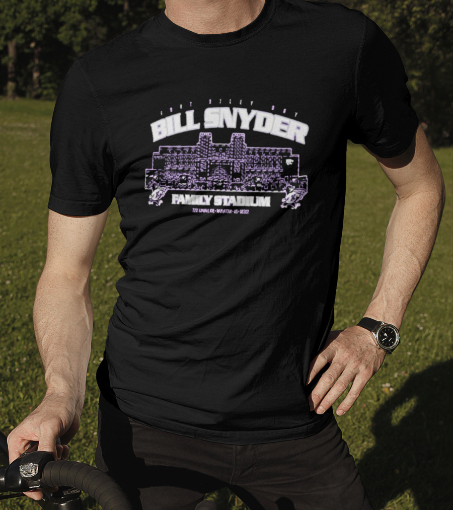 K-State Wildcats Bill Snyder Family Stadium Manhattan Kansas T-Shirt