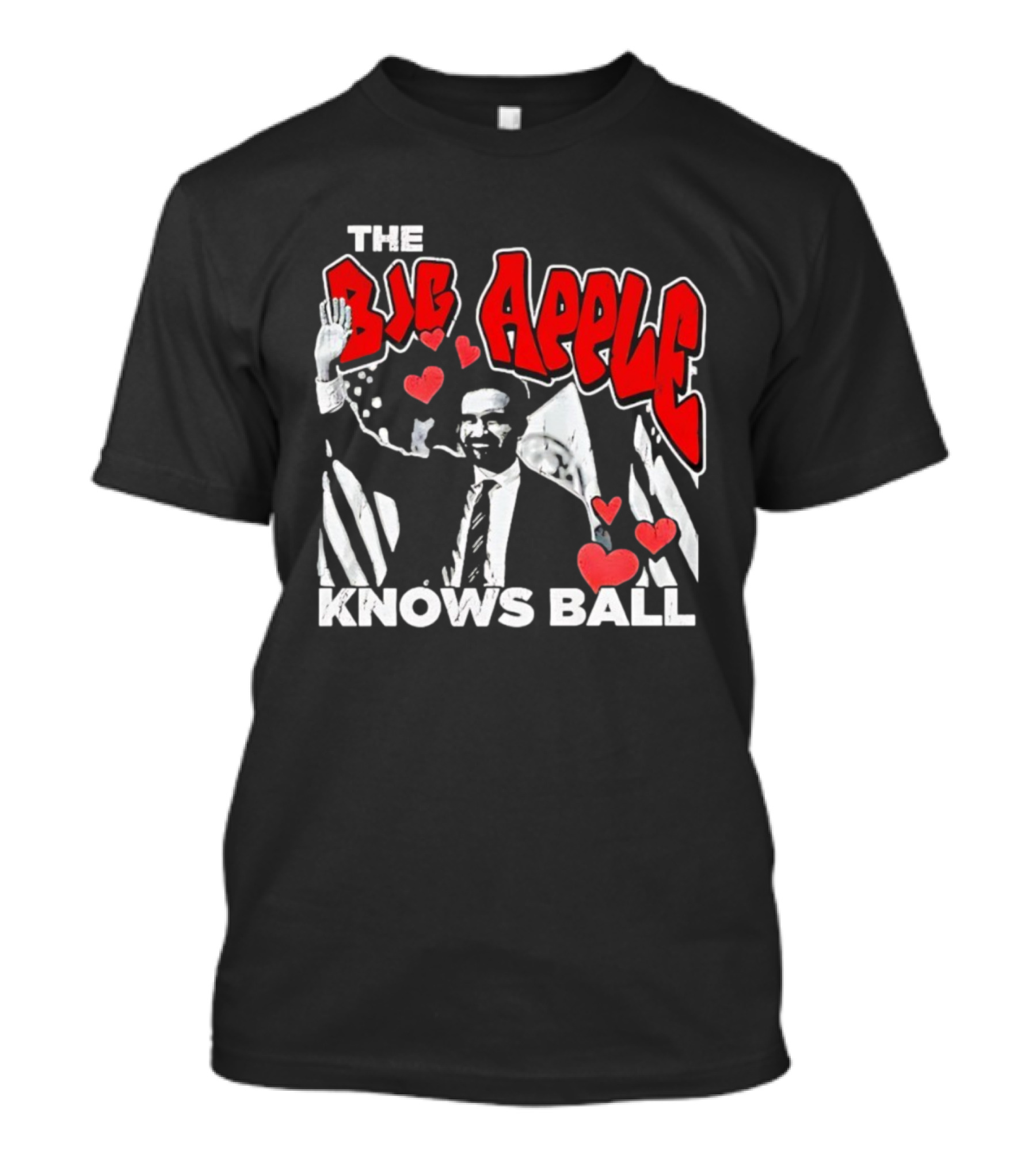 The Big Apple Knows Ball Zohran Mamdani New York City T-Shirt