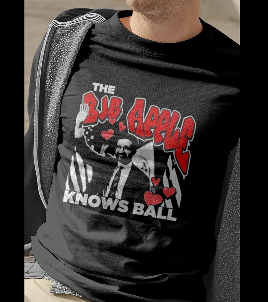 The Big Apple Knows Ball Zohran Mamdani New York City T-Shirt