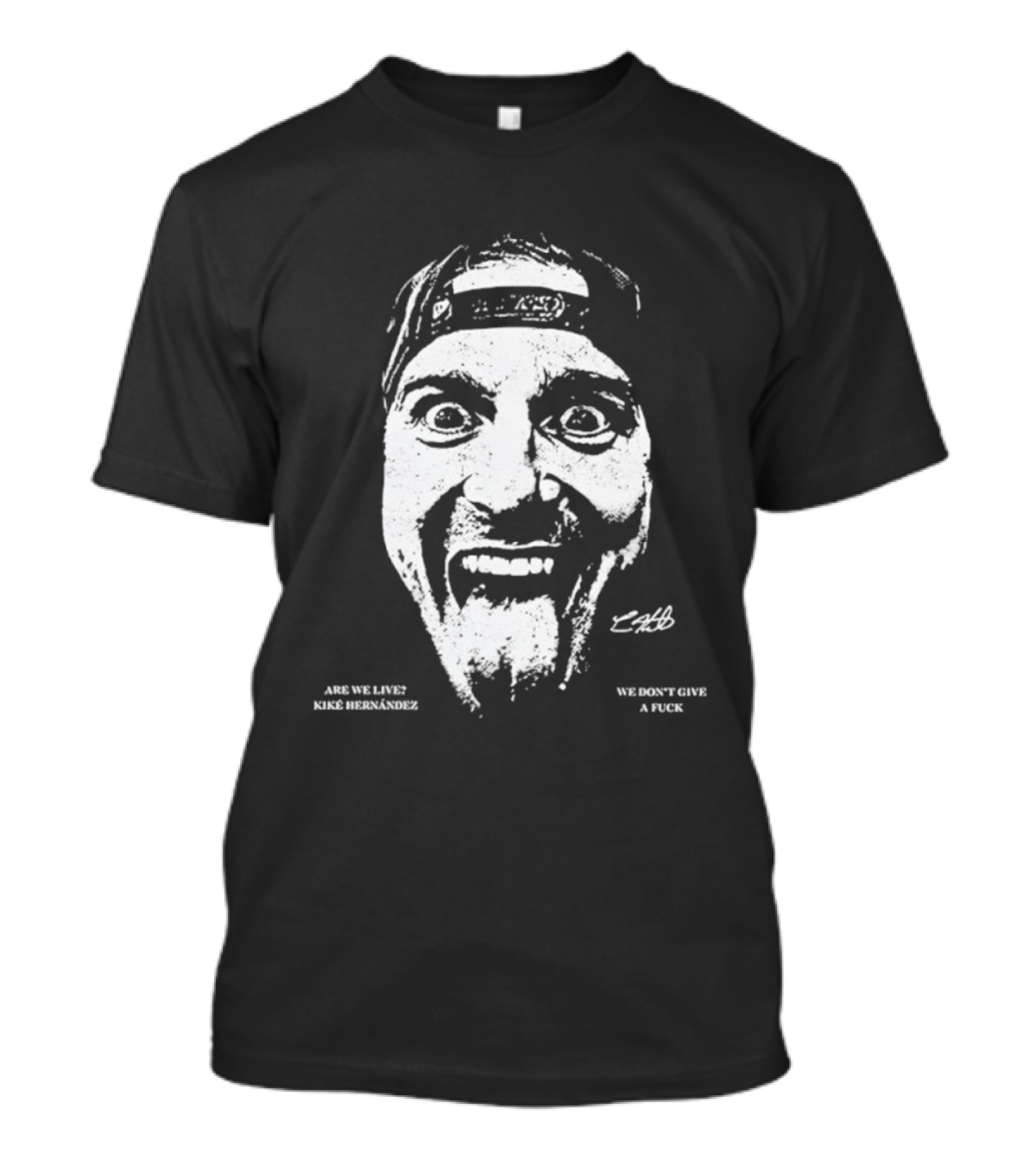 We Don’t Give A Fuck Are We Live Kiké Expression Hat Backwards T-Shirt
