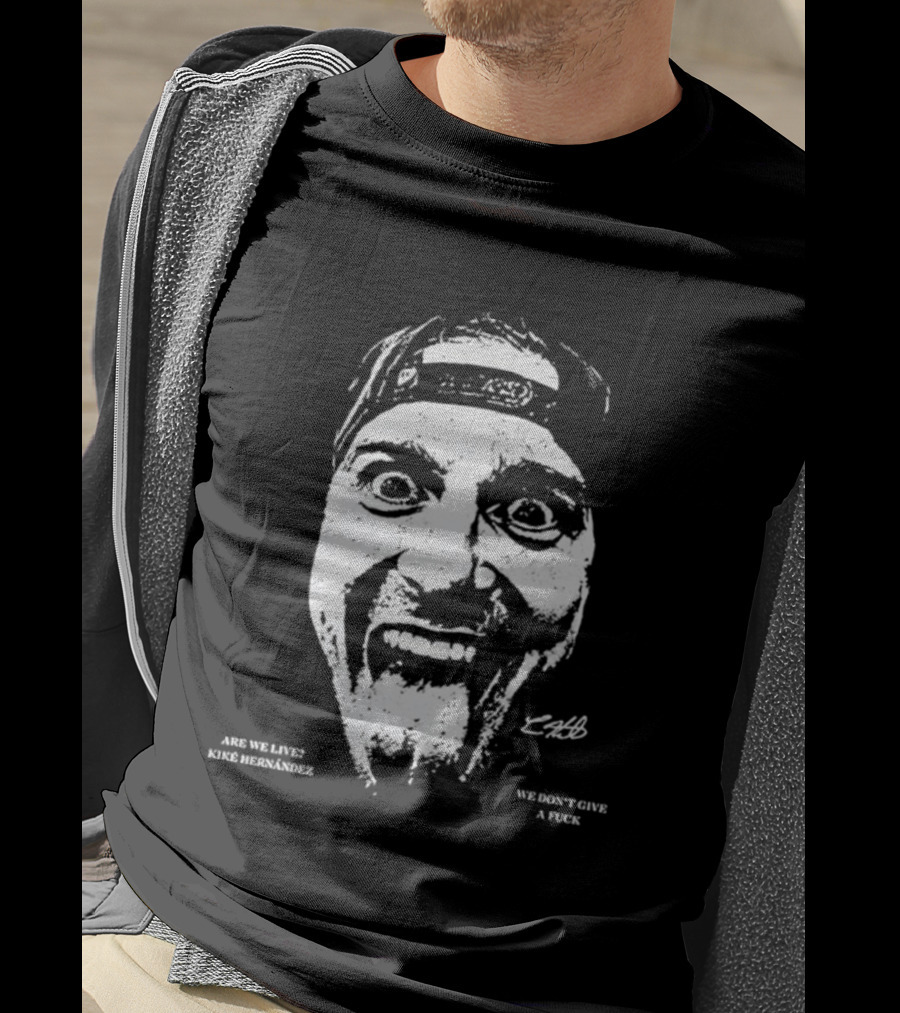 We Don’t Give A Fuck Are We Live Kiké Expression Hat Backwards T-Shirt