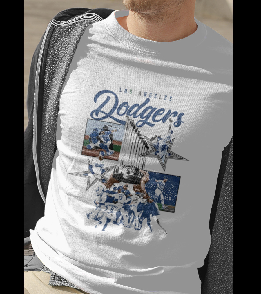 Los Angeles Dodgers World Series Champions 2025 MLB Baseball T-Shirt