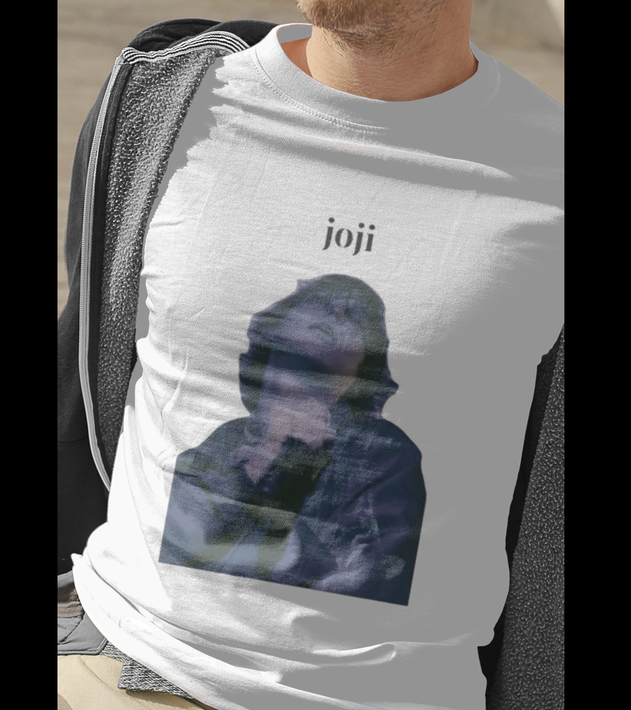 Joji Singer Mic Moment Blue Jacket Performance T-Shirt