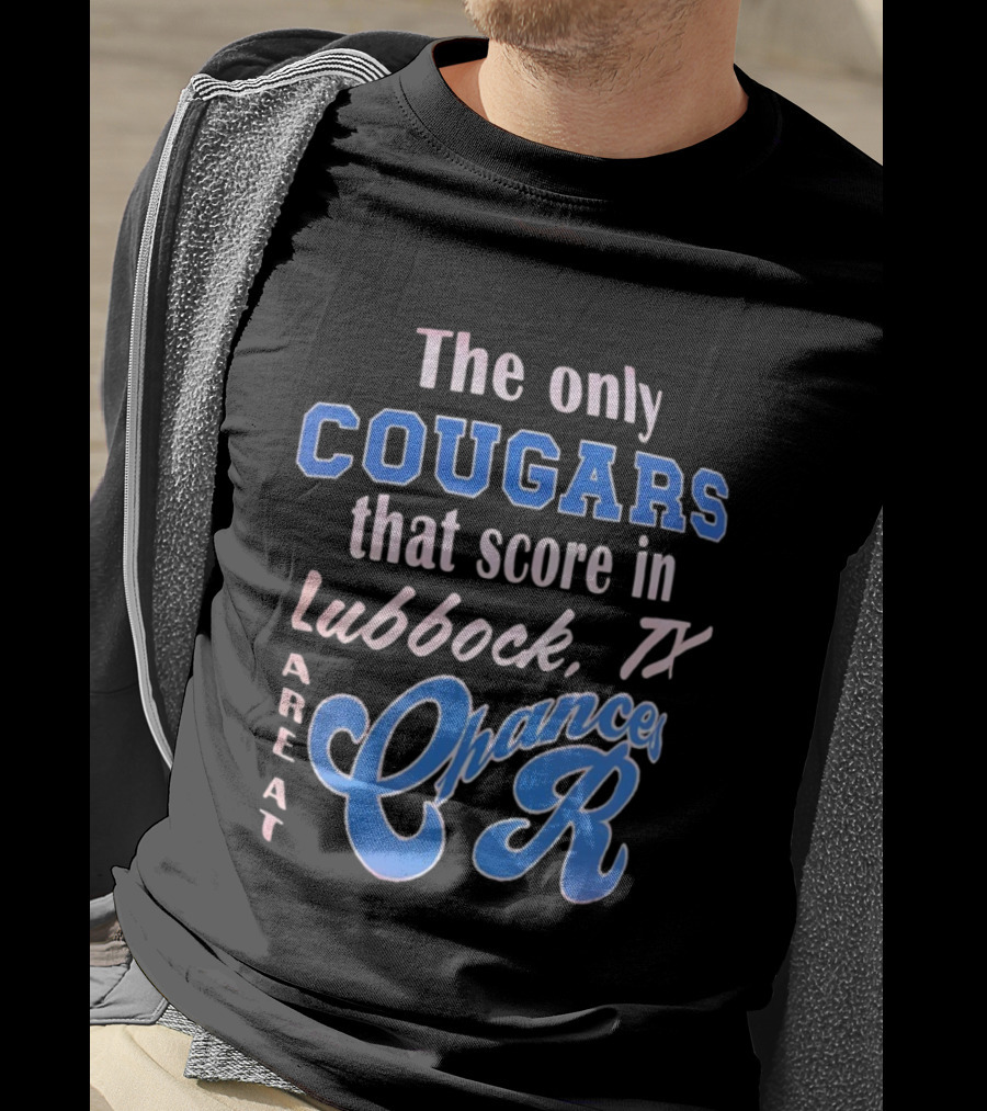 BYU Cougars Score In Lubbock TX At Chances R T-Shirt