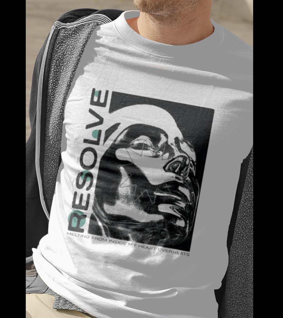 Resolve Melting From Inside My Heart Overheats Mannequin T-Shirt