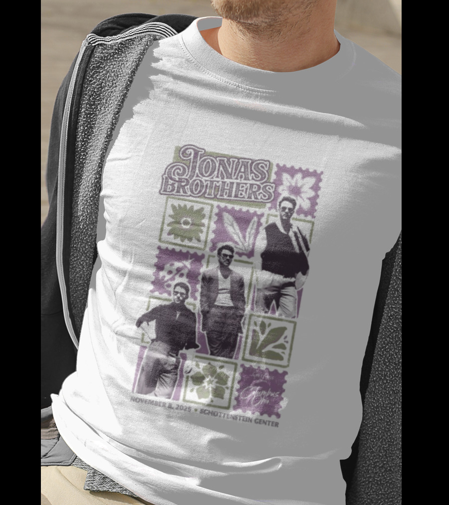 Jonas Brothers 2025 Value City Arena Columbus OH Nov 08 T-Shirt