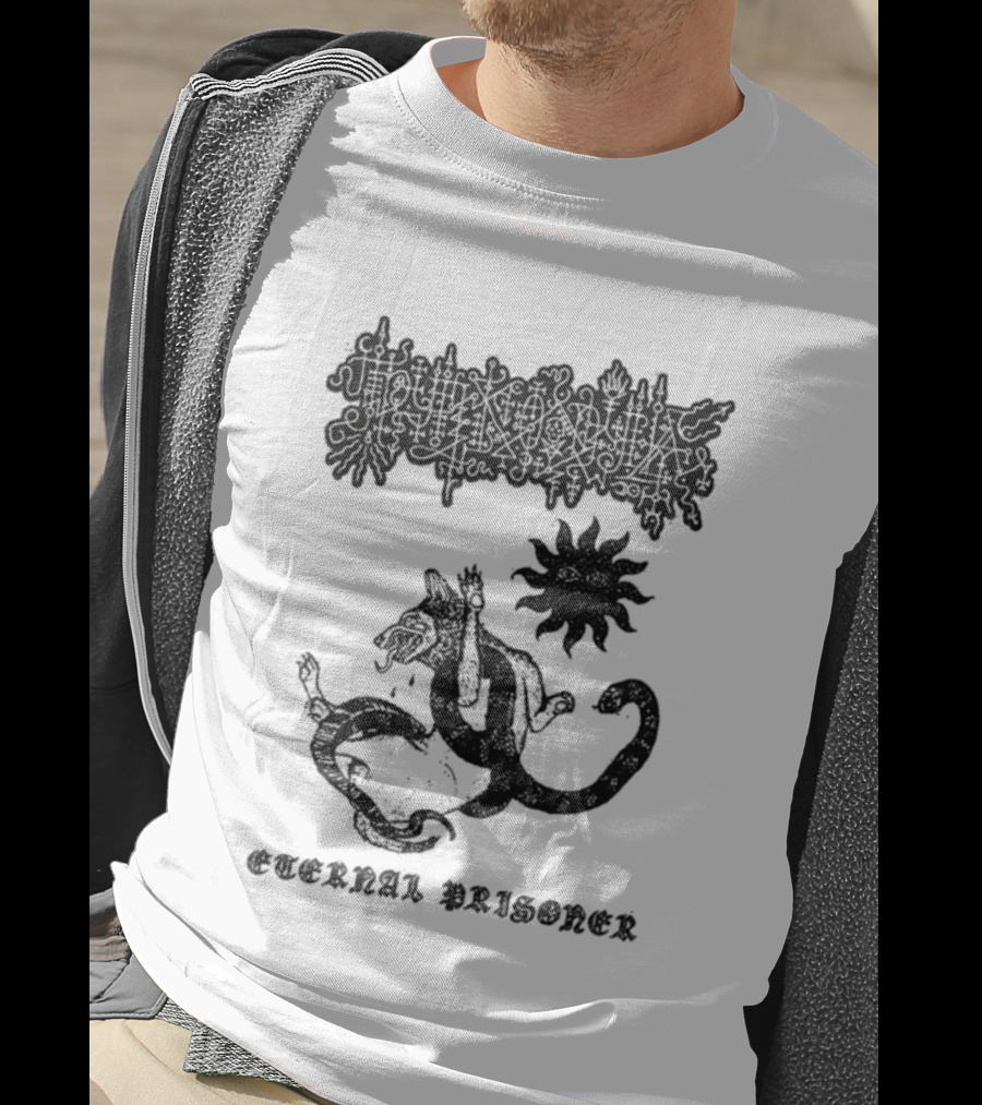 Труп Колдуна Warlock Corpse Serpent Sun Eternal Prisoner T-Shirt