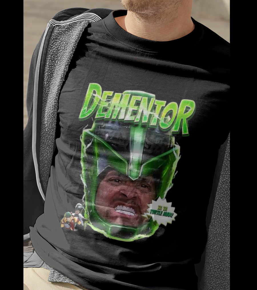 Dementor Jingle All The Way Ta Ta Turtle Man Face T-Shirt