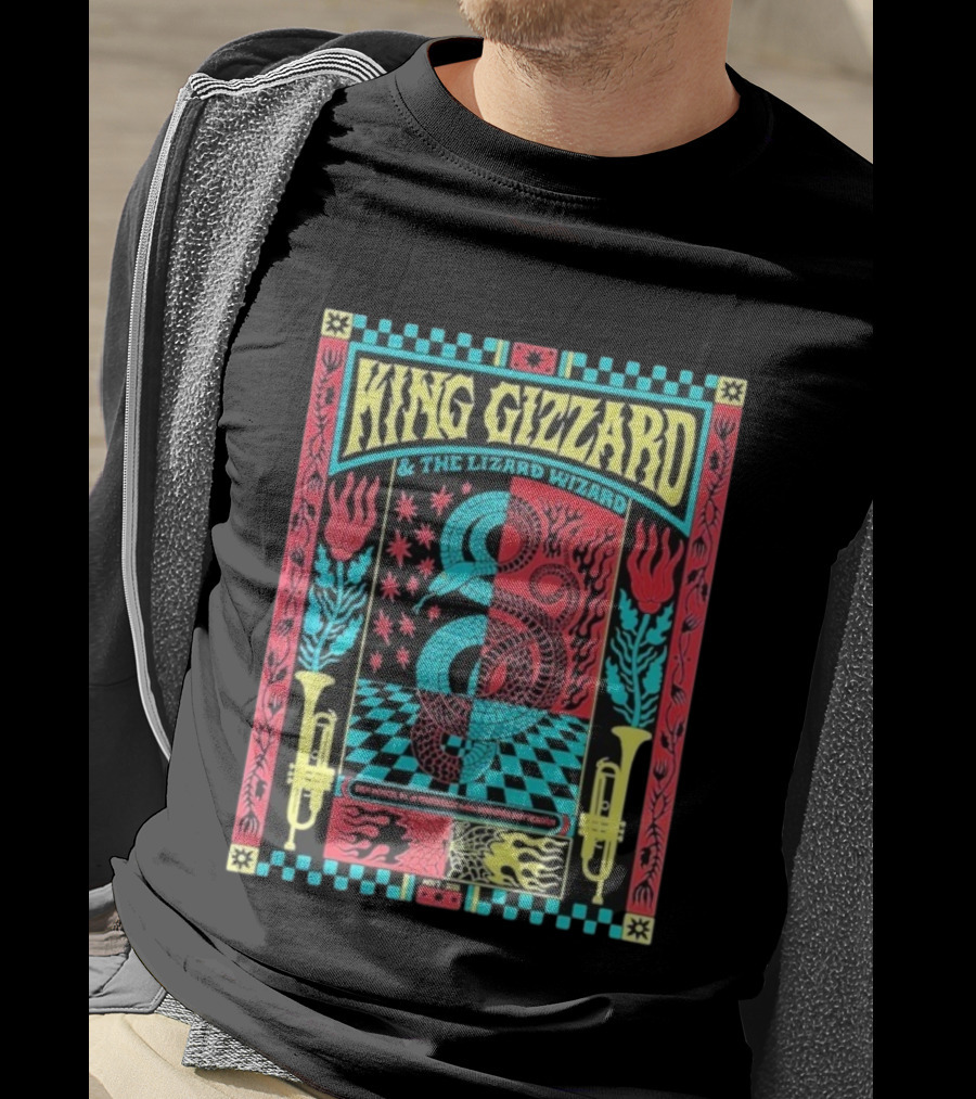 King Gizzard And The Lizard Wizard Den Bosch Netherlands Mainstage November 7 2025 Symphony Rotterdam T-Shirt