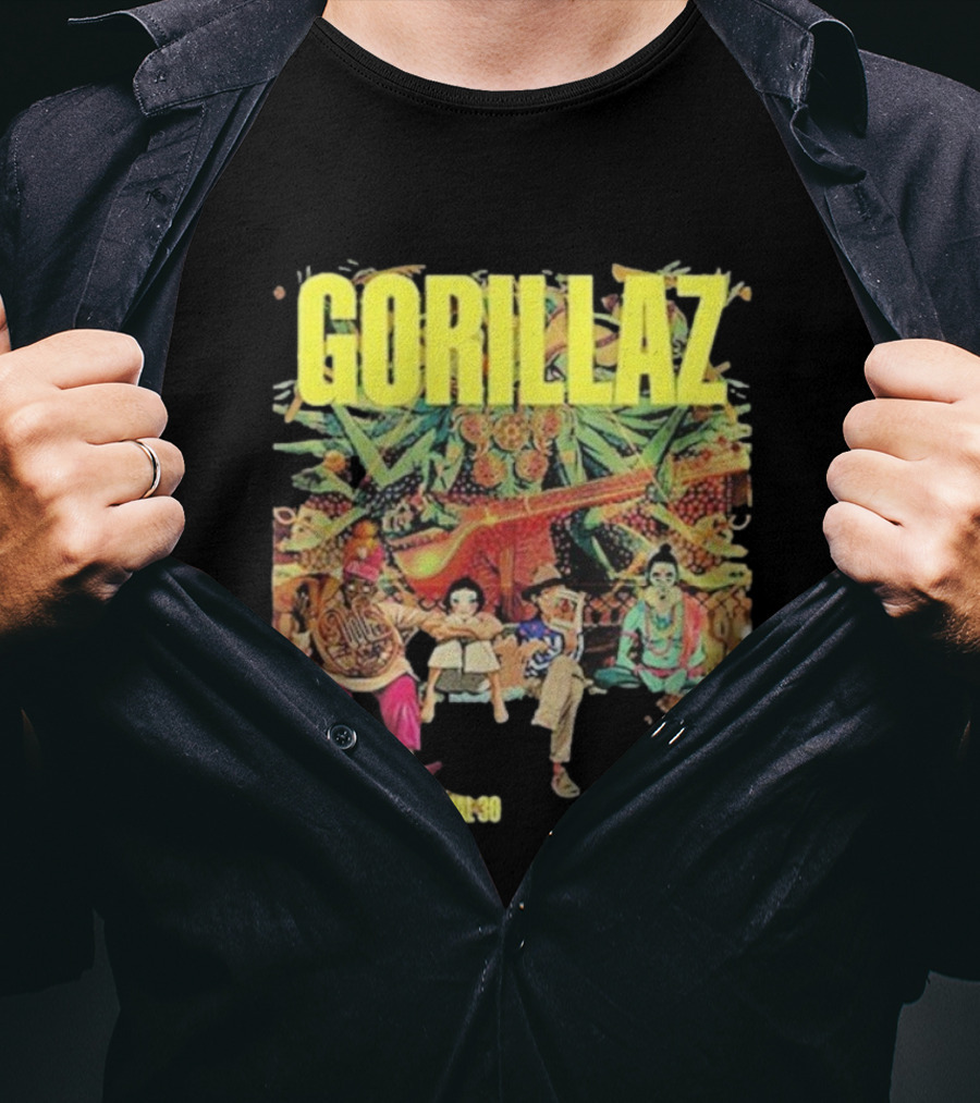 Gorillaz Pohoda Festival July 9-11 2026 Vibrant Music Artistry T-Shirt