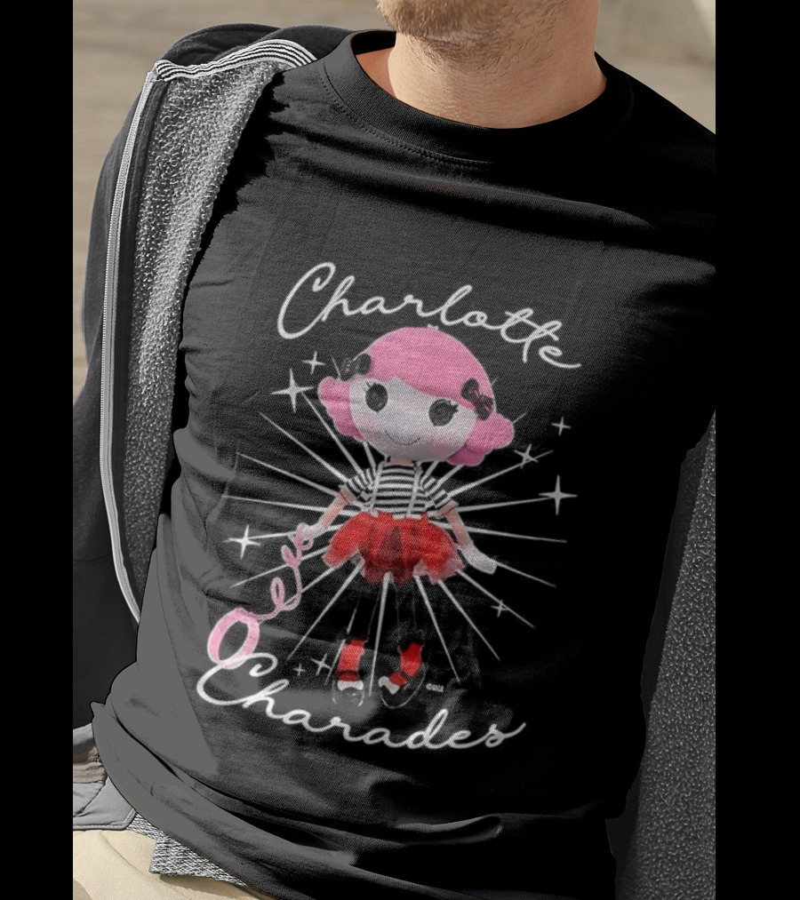 Lalaloopsy Charlotte Charades Pink Hair Red Skirt Character T-Shirt