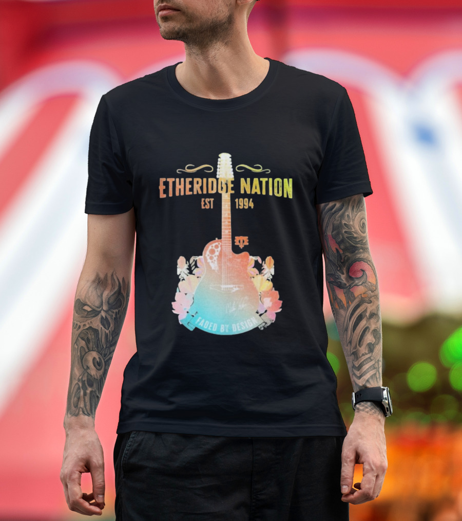 Etheridge Nation Est 1994 Faded By Design T-Shirt