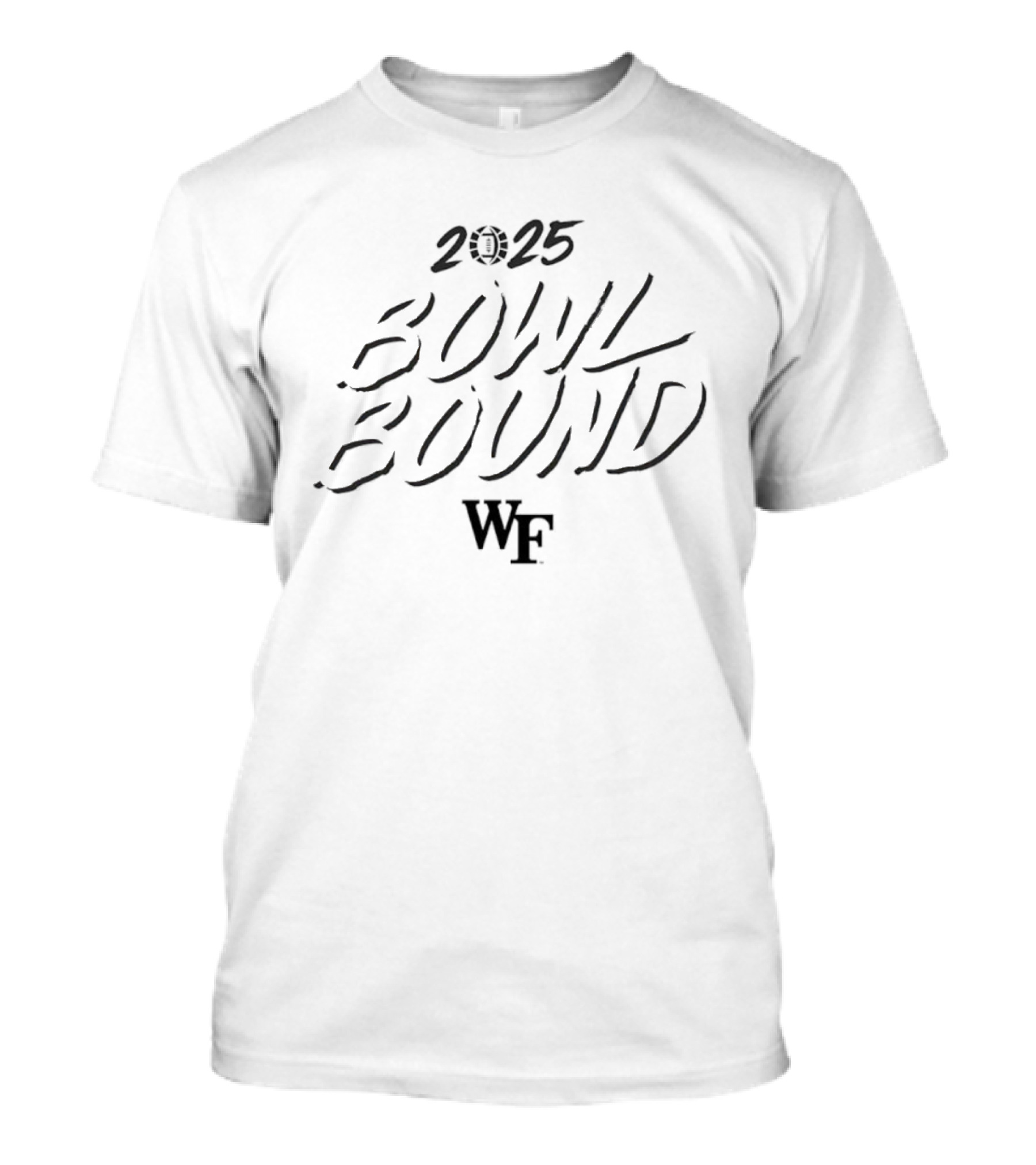 2025 Bowl Bound WF Wake Forest University T-Shirt