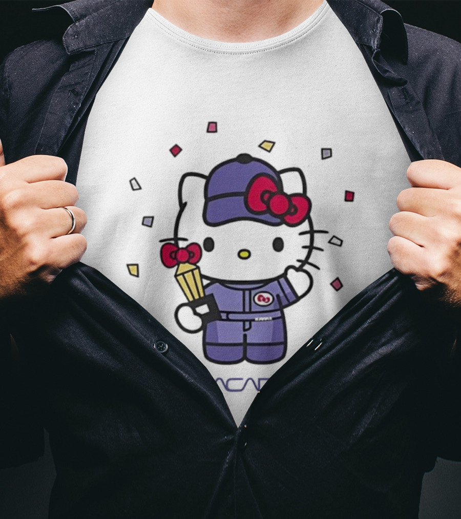 Hello Kitty F1 Academy 2025 Racing Collaboration T-Shirt