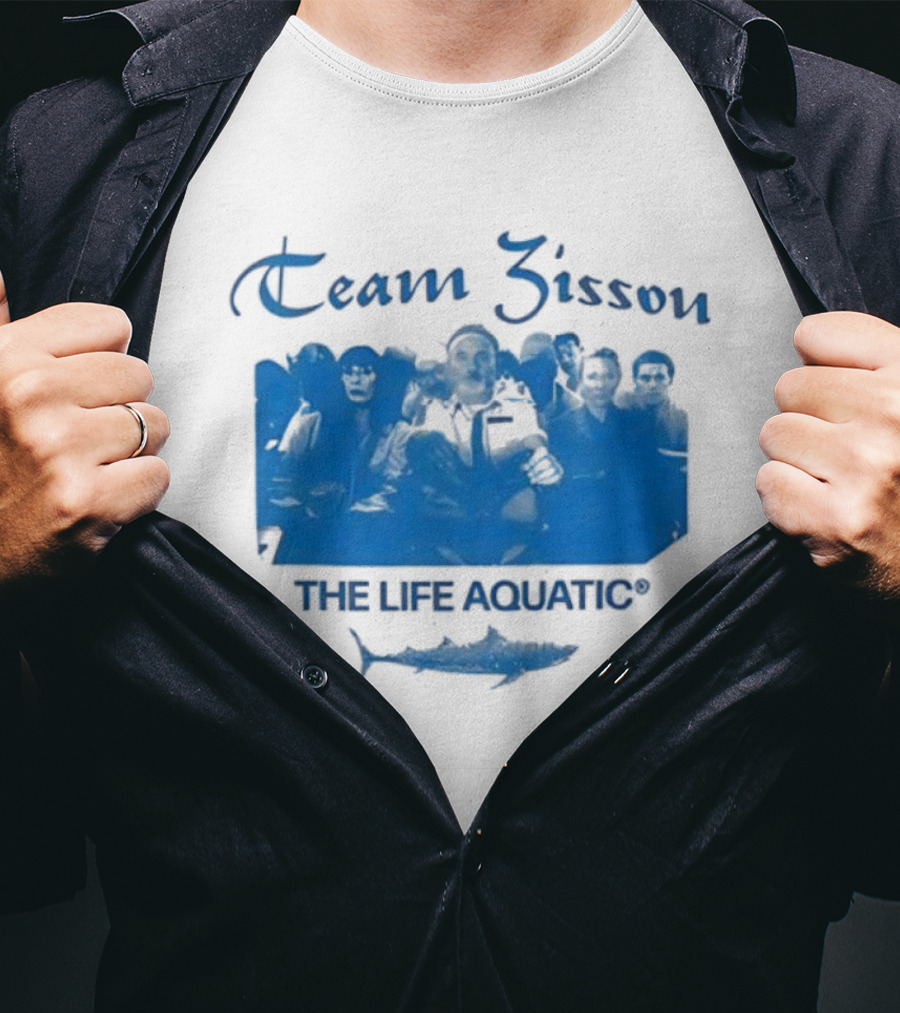 Team Zissou The Life Aquatic Crew Members Adventure T-Shirt