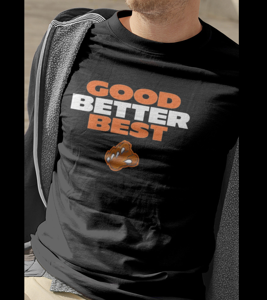 Good Better Best Vintage Chicago Bears Football NFL T-Shirt