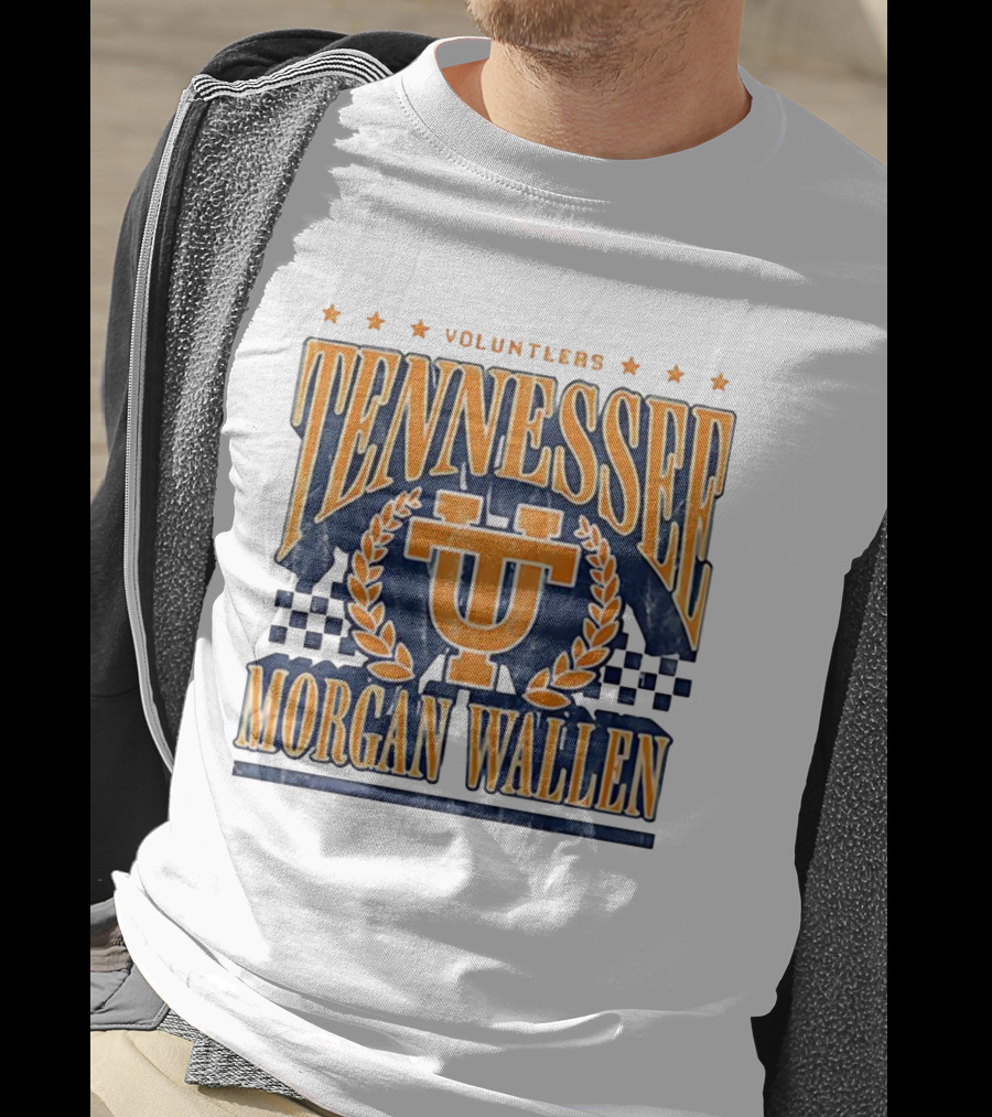 Tennessee Volunteers Morgan Wallen UT Logo T-Shirt