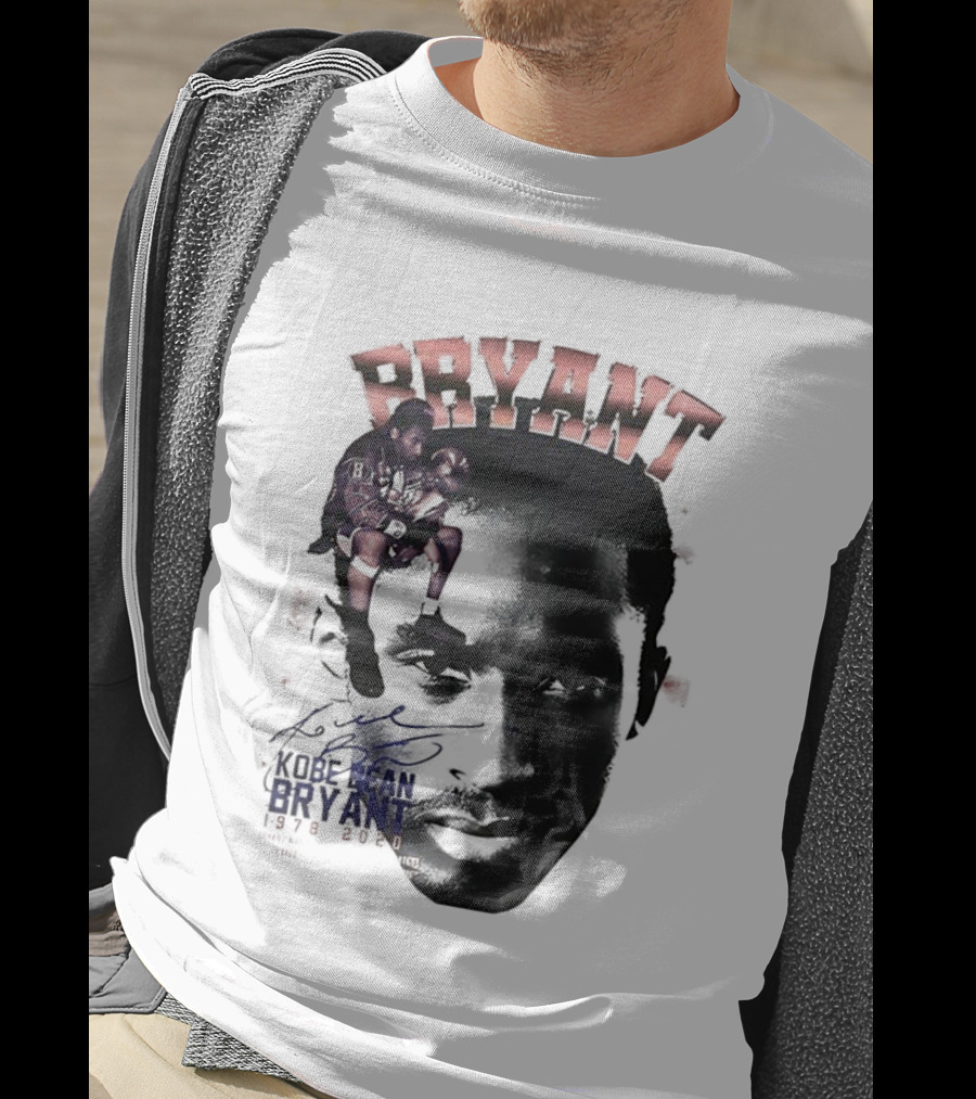 Kobe Bryant Los Angeles Lakers Basketball Vintage Tribute Bryant Signature Retro T-Shirt