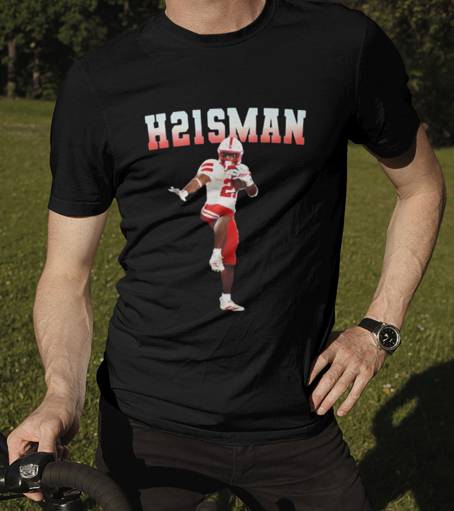 H21SMAN Emmett Johnson Football Celebration T-Shirt