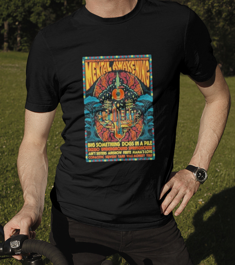 Mental Awakening Atlanta 2026 Big Something Dogs In A Pile March 27-28 Festival T-Shirt