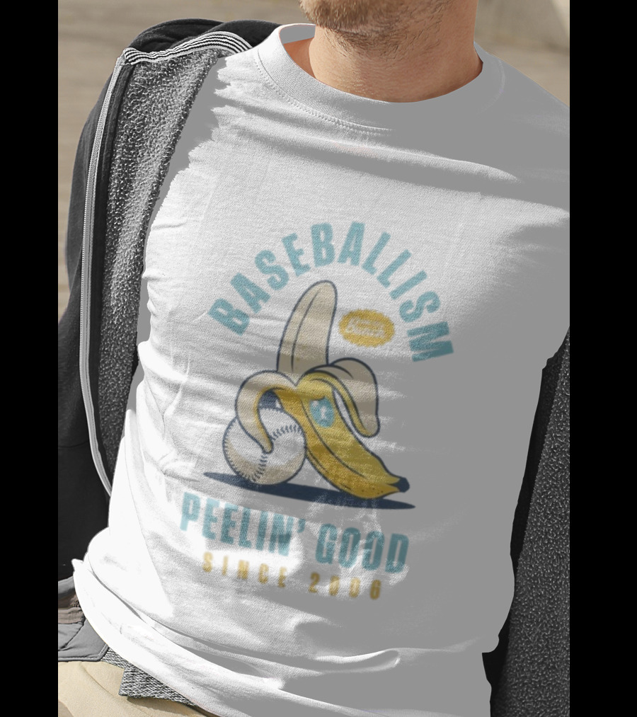 Baseballism Banana Peelin' Good Since 2006 Best Of The Bunch T-Shirt