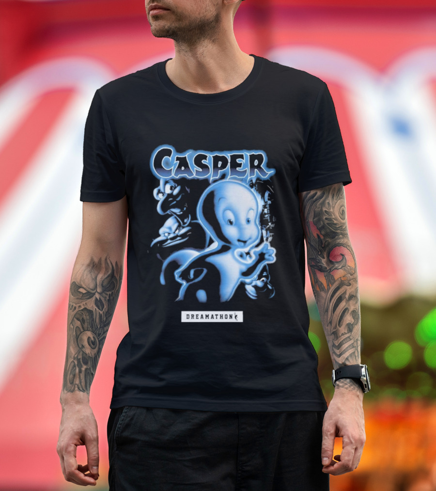 Casper Dreamathon Friendly Ghost Classic Style T-Shirt