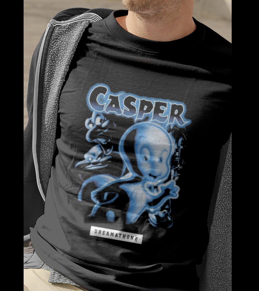 Casper Dreamathon Friendly Ghost Classic Style T-Shirt