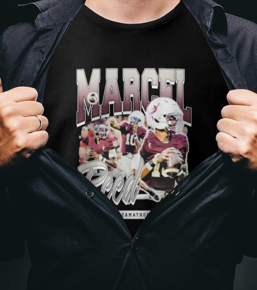 Marcel Reed Dreamathon Football Quarterback Number 10 T-Shirt