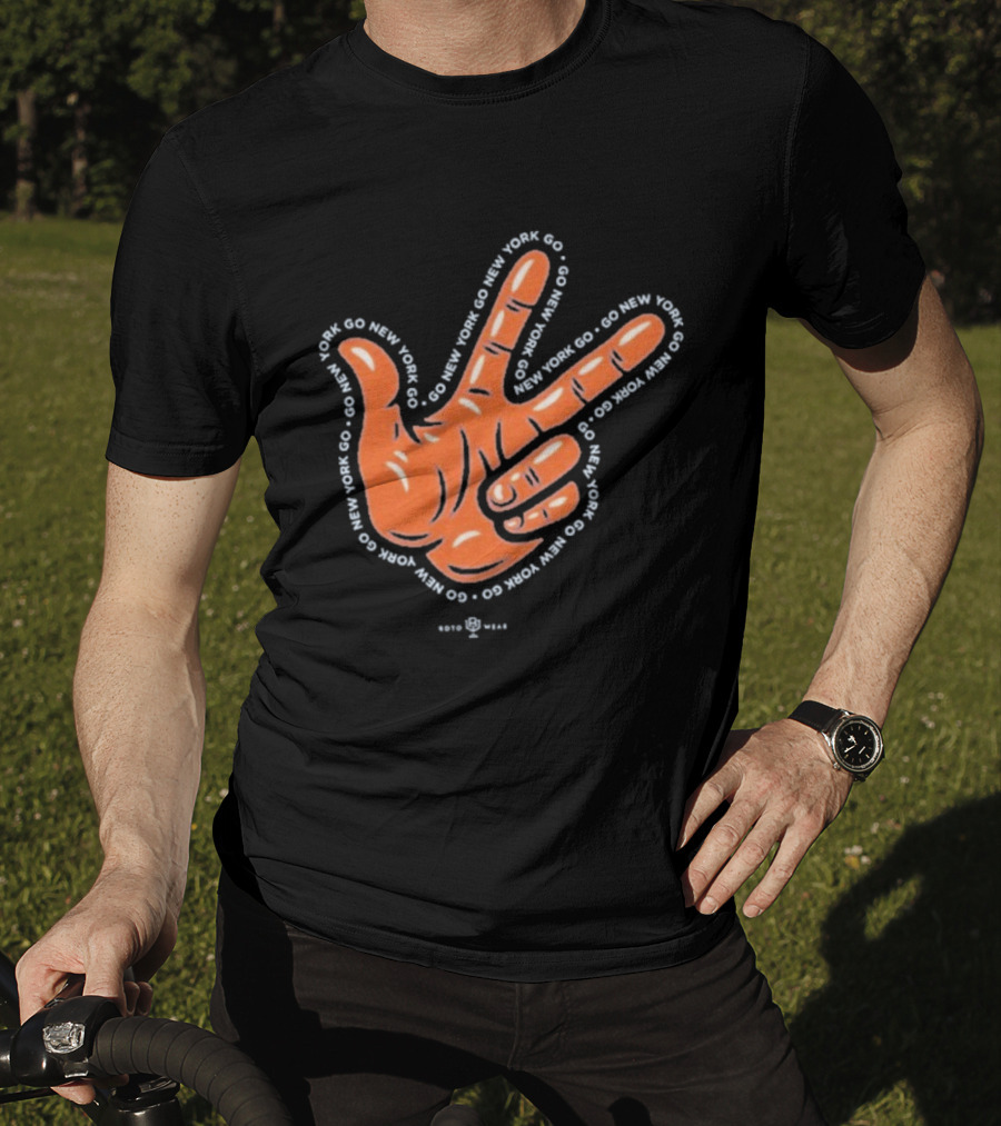 New York Knicks Go 3PT Hand Gesture Celly T-Shirt