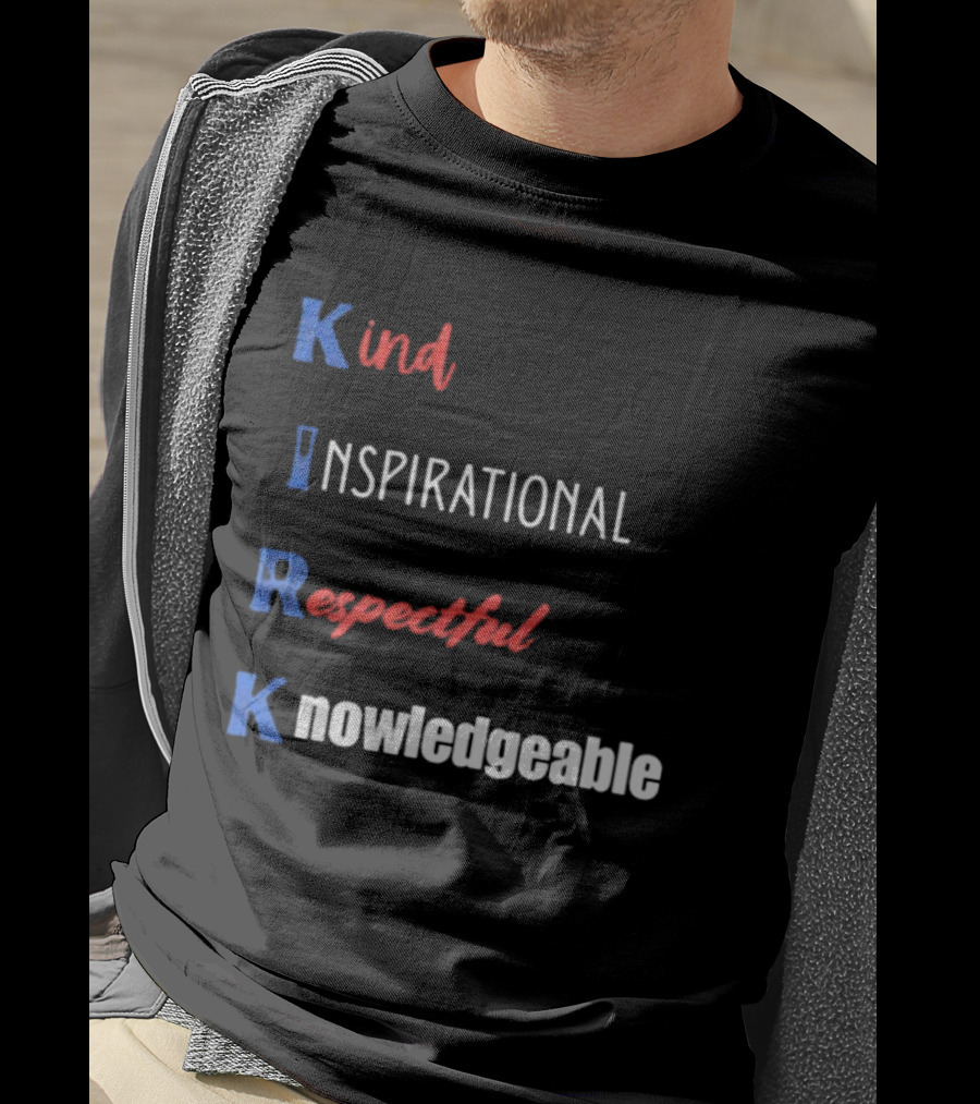 Kind Inspirational Respectful Knowledgeable Charlie Kirk T-Shirt