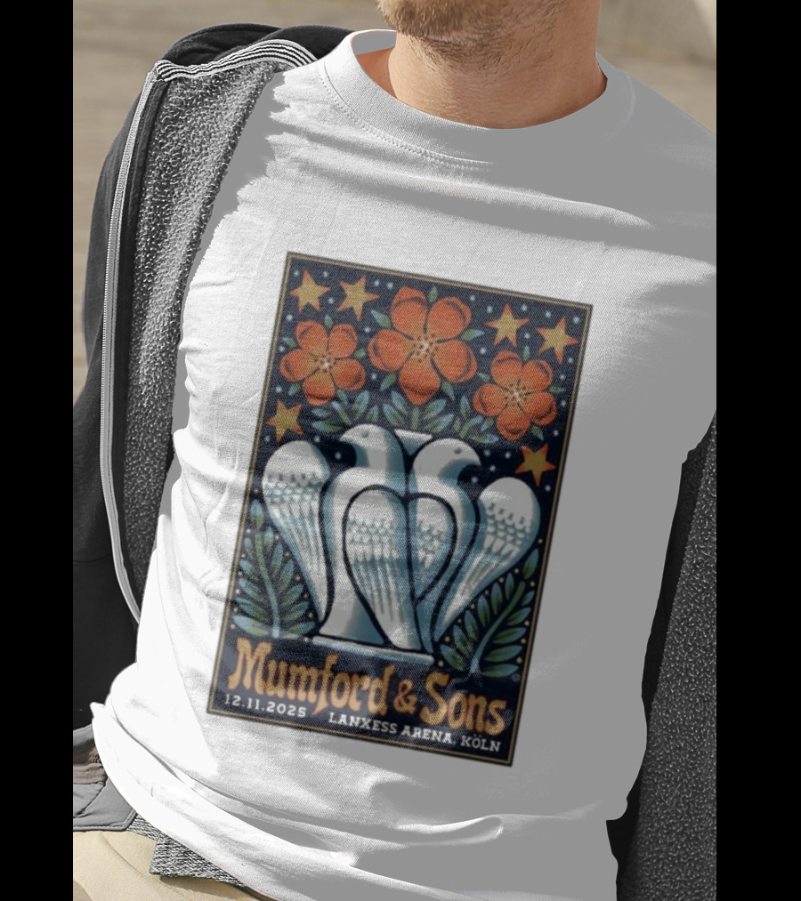 Mumford And Sons Cologne Lanxess Arena November 12 2025 Event Art T-Shirt