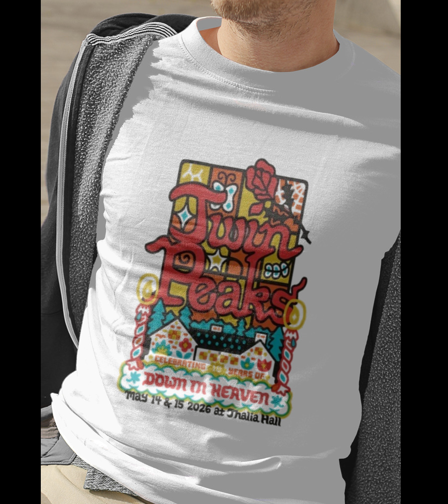 Twin Peaks 2026 Concert May 14-15 Thalia Hall Event Retro Style T-Shirt