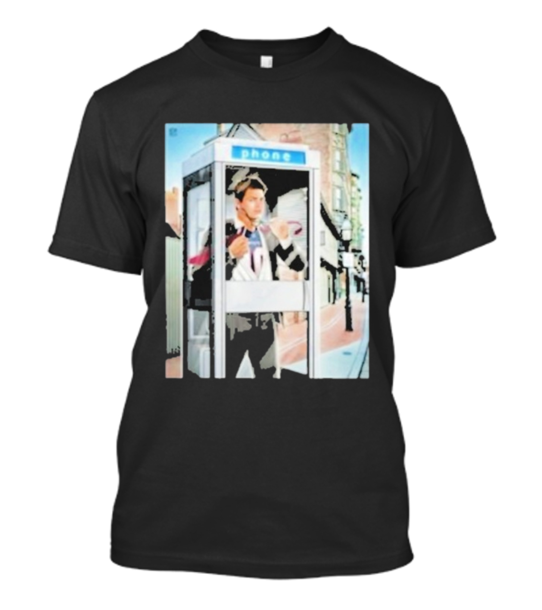 Drake Maye New England Patriots Phone Booth T-Shirt
