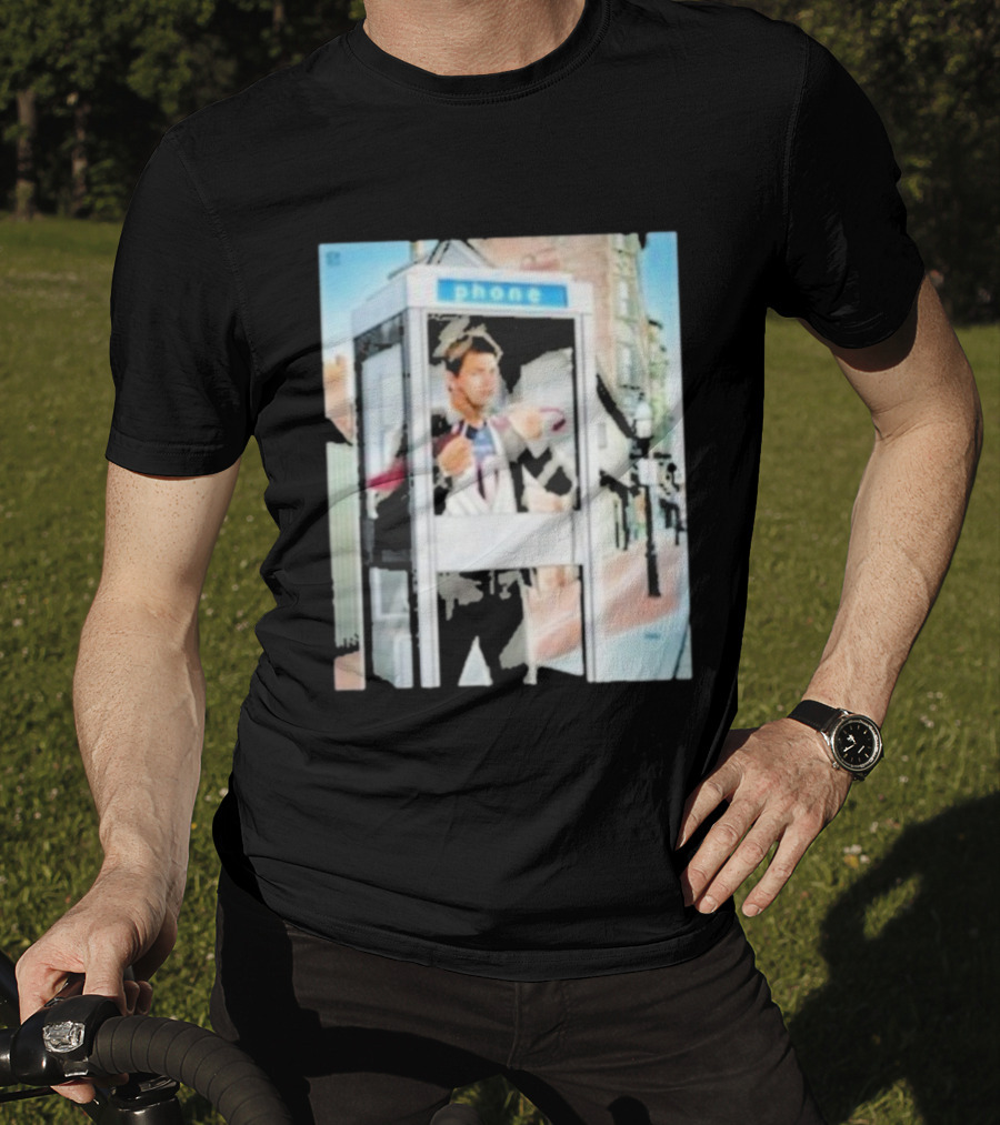 Drake Maye New England Patriots Phone Booth T-Shirt