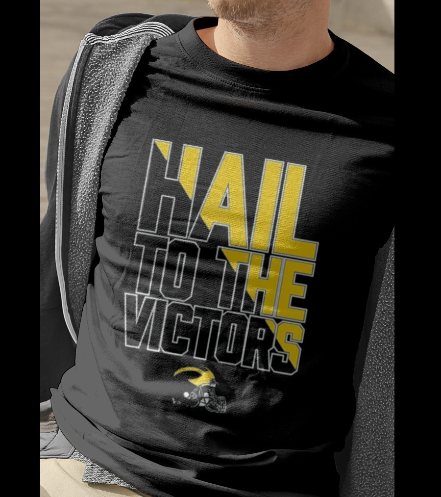 Michigan Wolverines Hail To The Victors T-Shirt