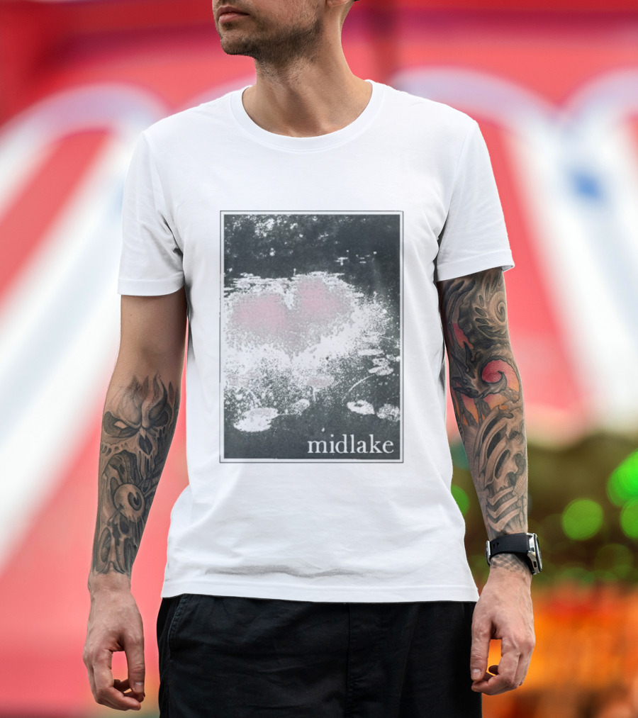 Midlake Pond Heart Lily Pads T-Shirt