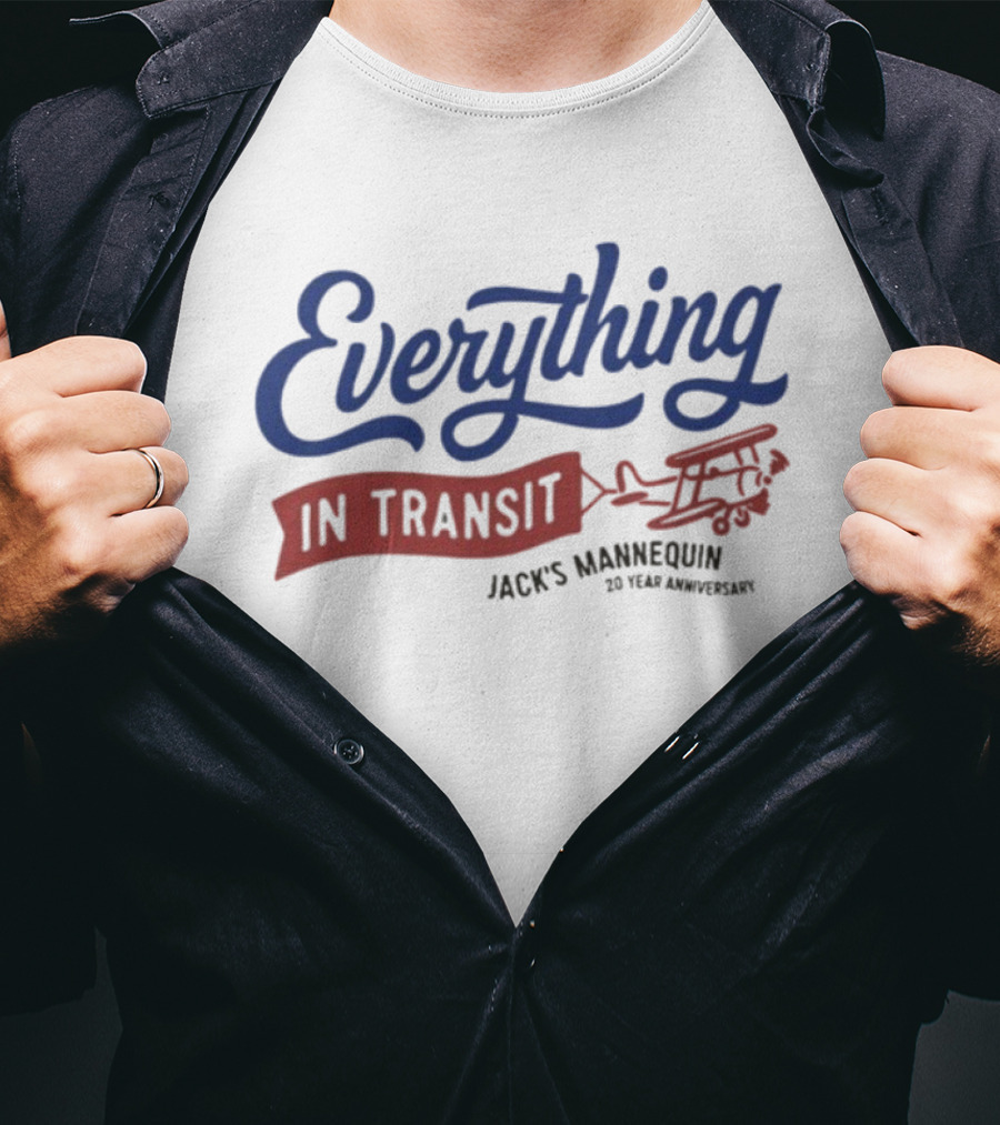 Everything In Transit Jack’s Mannequin 20 Year Anniversary T-Shirt