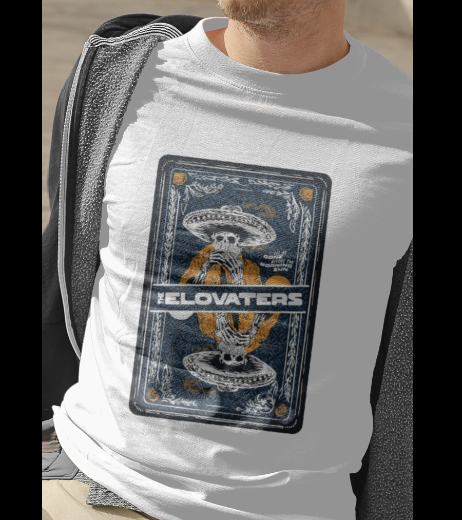The Elovaters I’ll Be Gone Before The Morning Sun Hampton Beach Skeleton T-Shirt