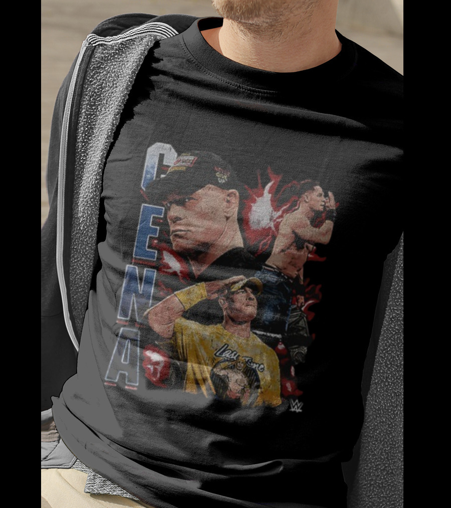John Cena WWE Never Give Up Hustle Loyalty Respect Last Time T-Shirt