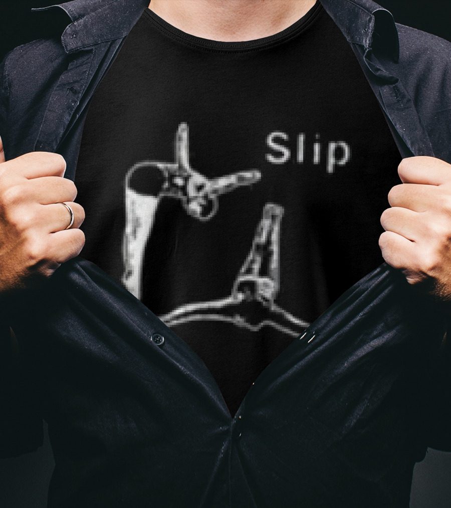 Quicksand Slip Album Abstract Figures T-Shirt