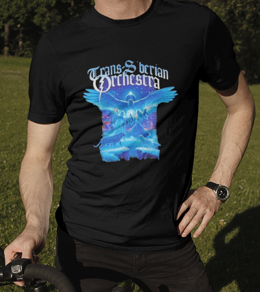Trans-Siberian Orchestra Winter Wizards Angelic Magic Scene T-Shirt