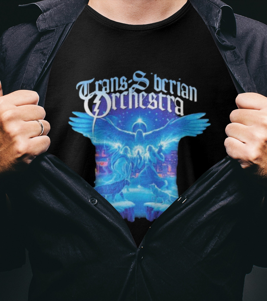 Trans-Siberian Orchestra Winter Wizards Angelic Magic Scene T-Shirt