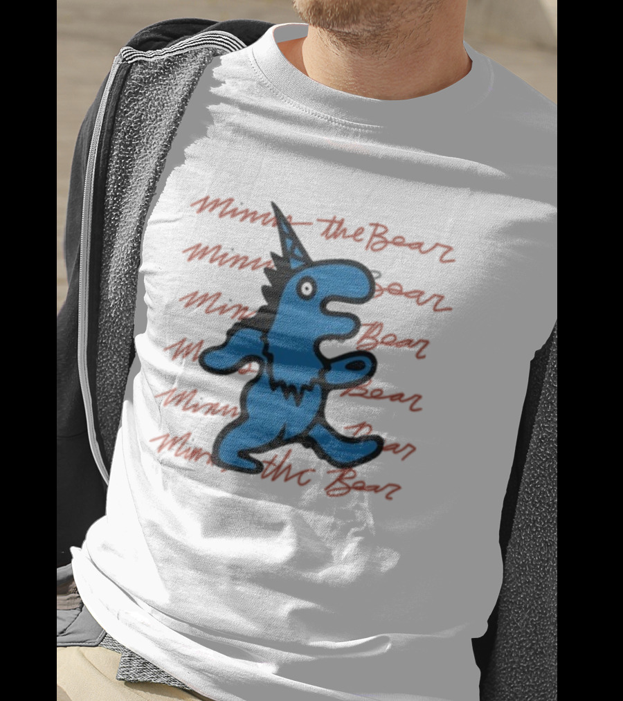 Minus The Bear X Grateful Dead Blue Dancing Bear 2025 Tour T-Shirt
