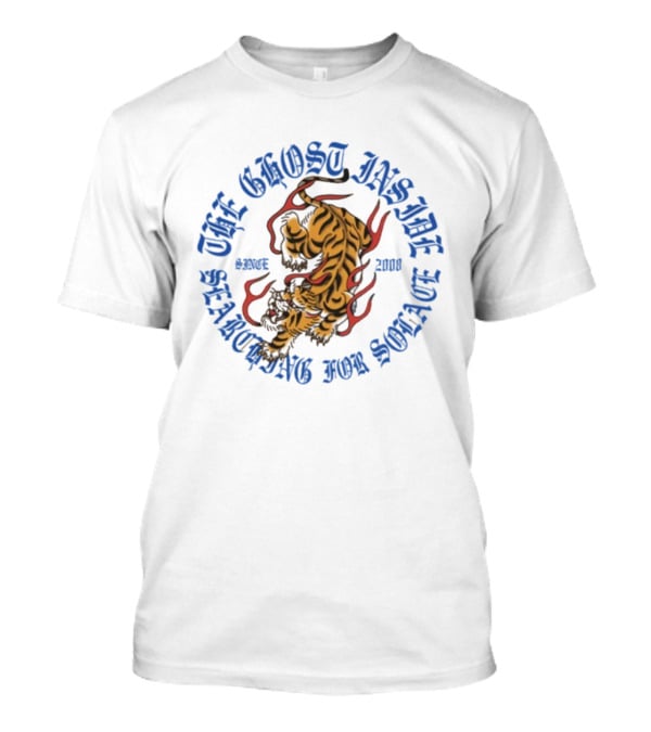 The Ghost Inside Since 2008 Searching For Solace Tiger T-Shirt