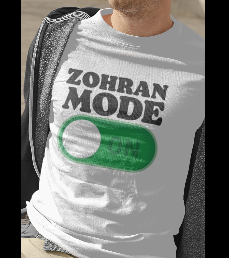 Zohran Mode On Switch Graphic T-Shirt